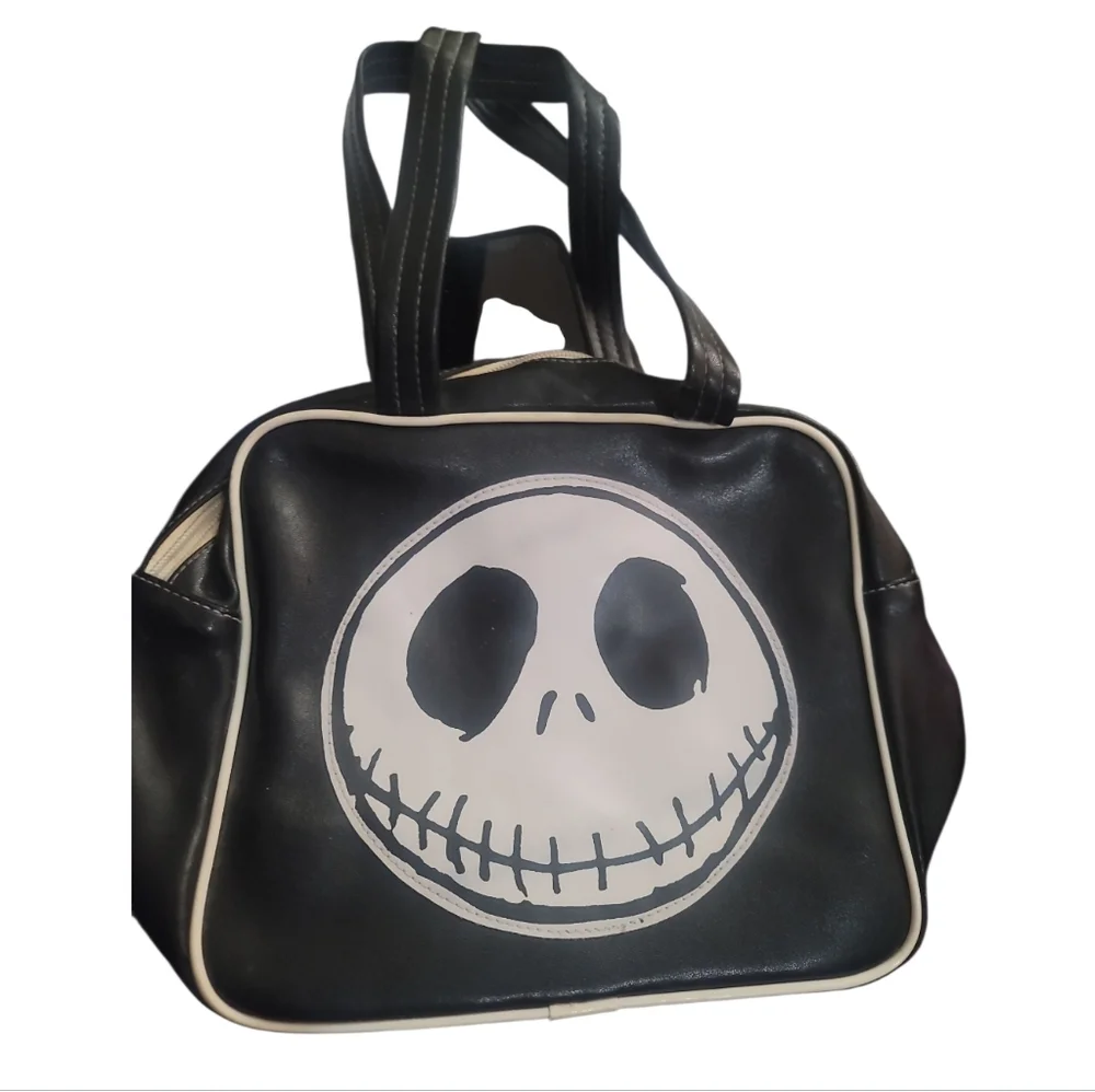 Nightmare before Christmas Jack Skellington b & w skeleton bag purse - Picture 1 of 6